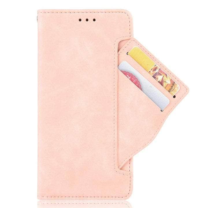 Casebuddy Rose gold / Galaxy A24 4G Galaxy A24 Leather Flip Case