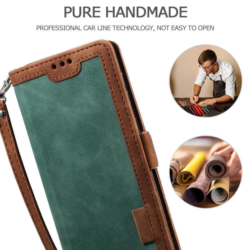 Casebuddy Galaxy A34 Leather Flip Wallet Case