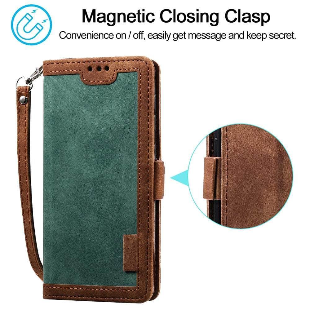 Casebuddy Galaxy A34 Leather Flip Wallet Case