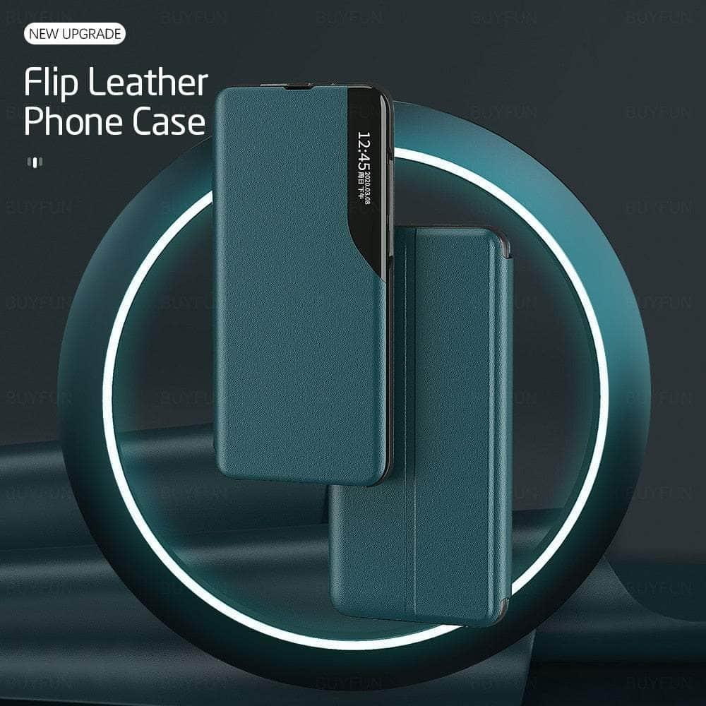 Casebuddy Galaxy A34 Smart Side View Leather Flip Cover