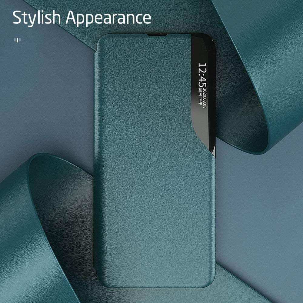 Casebuddy Galaxy A34 Smart Side View Leather Flip Cover