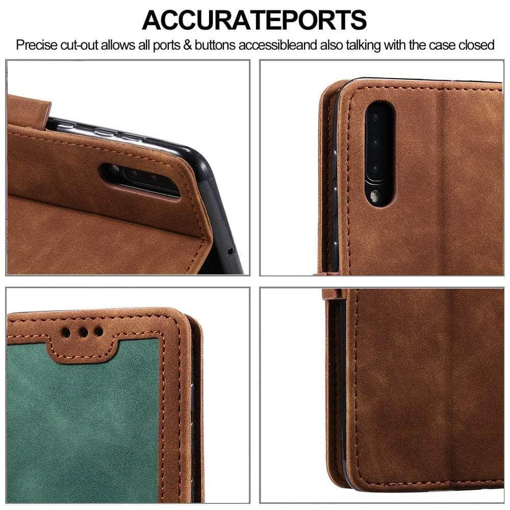 Casebuddy Galaxy A54 Leather Flip Wallet Case