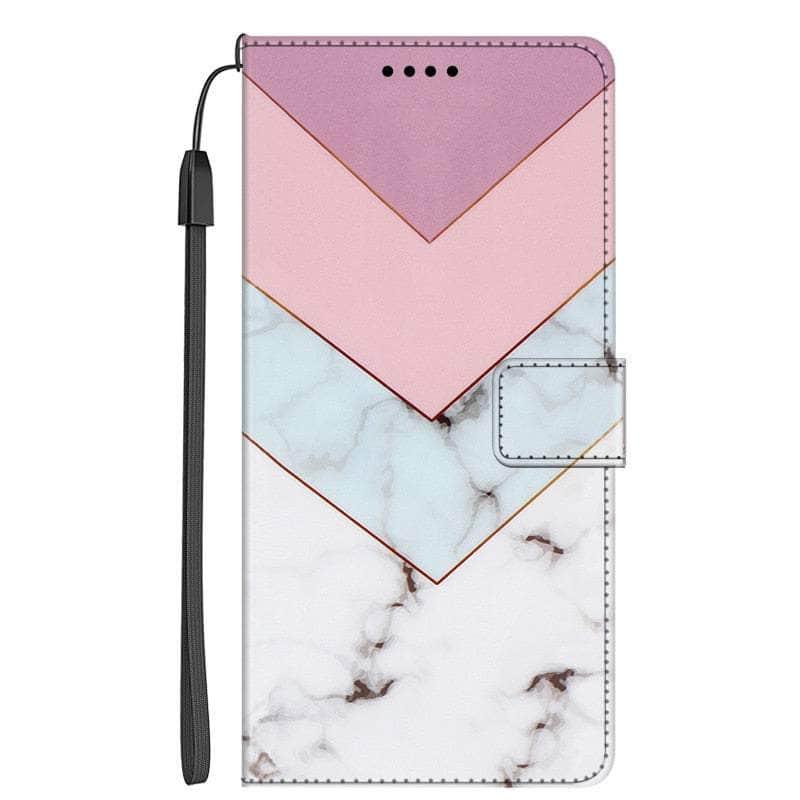 Casebuddy 25 / For Galaxy A54 5G Galaxy A54 Marble Leather Case