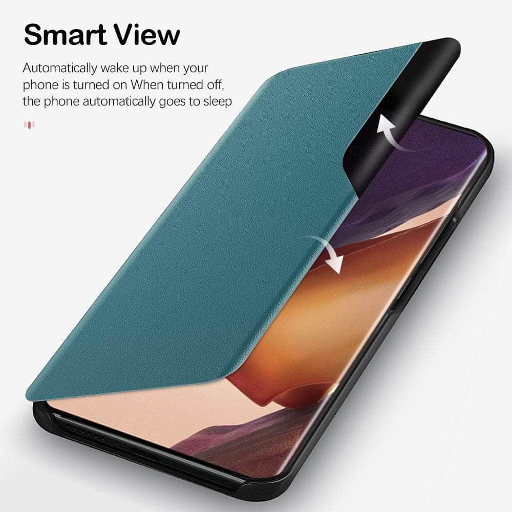 Casebuddy Galaxy A54 Smart Side View Leather Flip Cover