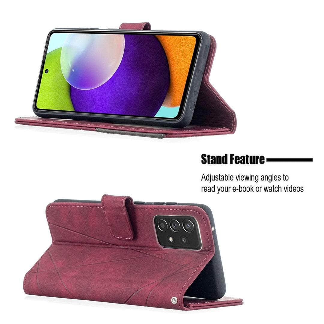 Casebuddy Galaxy A54 Wallet Flip Leather Case