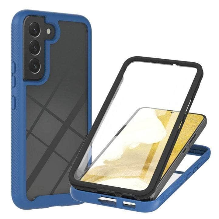 Casebuddy Dark blue / S23 FE Galaxy S23 FE Crystal Bumper Shell