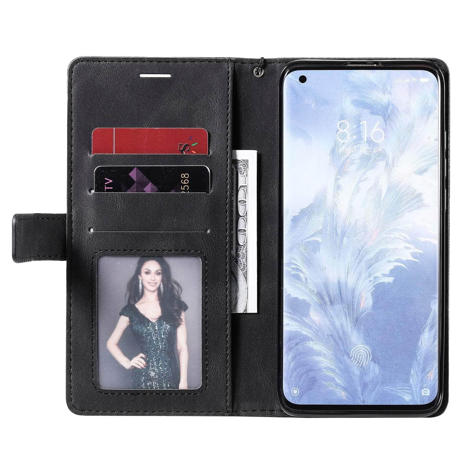 Casebuddy Galaxy S23 FE Wallet Flip Vegan Leather Case