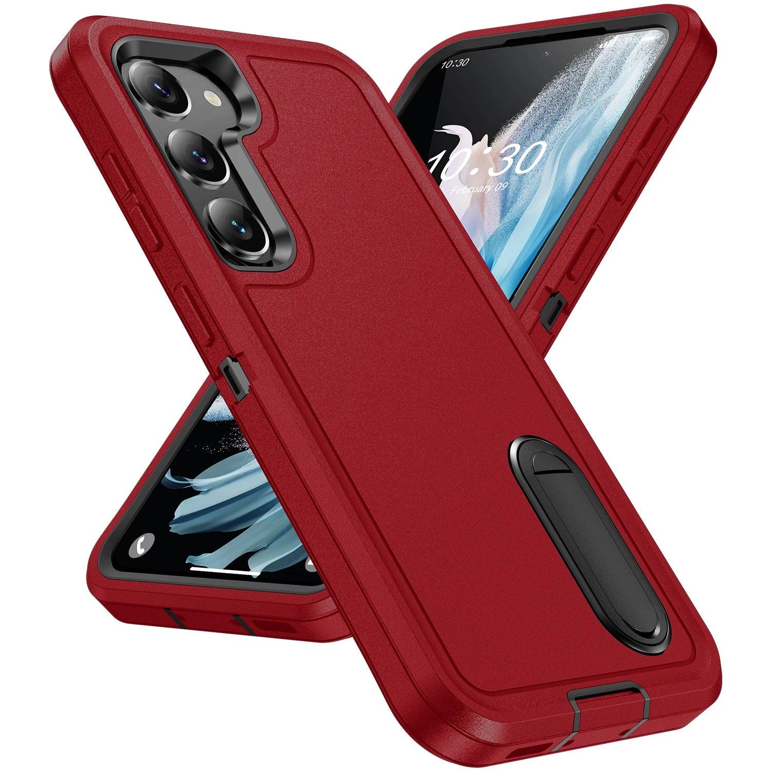 Casebuddy Galaxy S24 Anti-Dust Kickstand Rugged Case