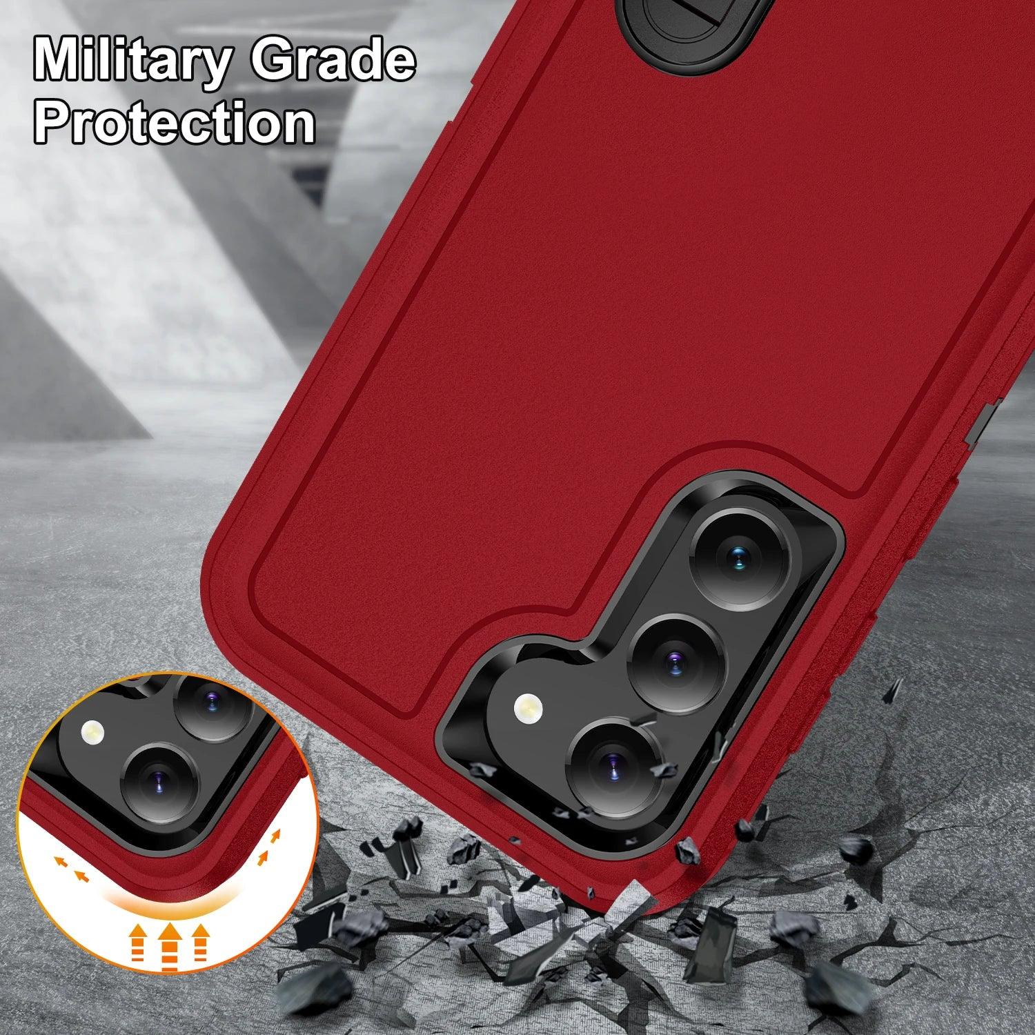 Casebuddy Galaxy S24 Anti-Dust Kickstand Rugged Case