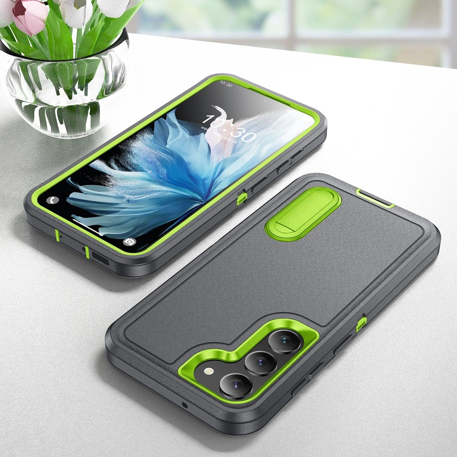 Casebuddy Galaxy S24 Anti-Dust Kickstand Rugged Case