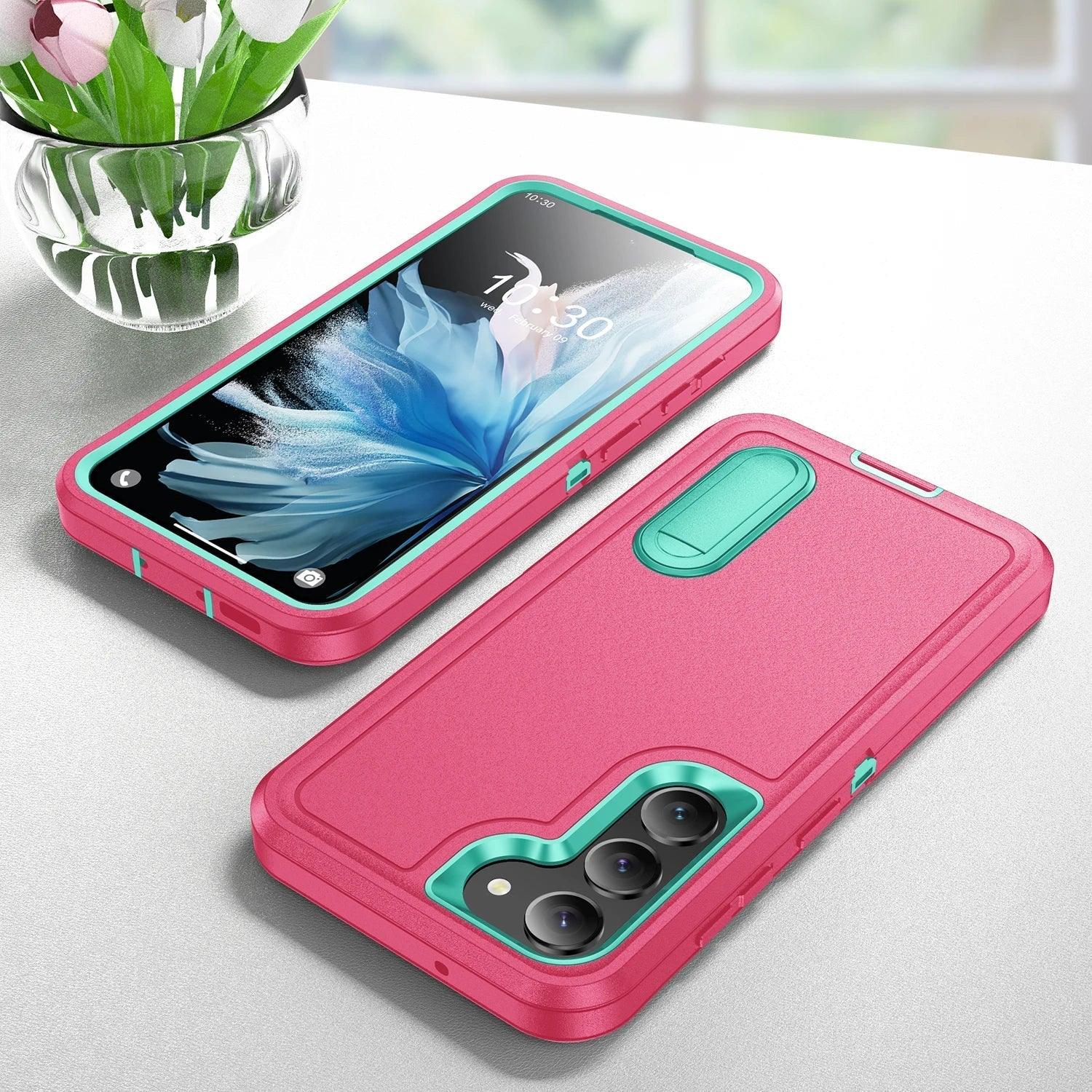 Casebuddy Galaxy S24 Anti-Dust Kickstand Rugged Case