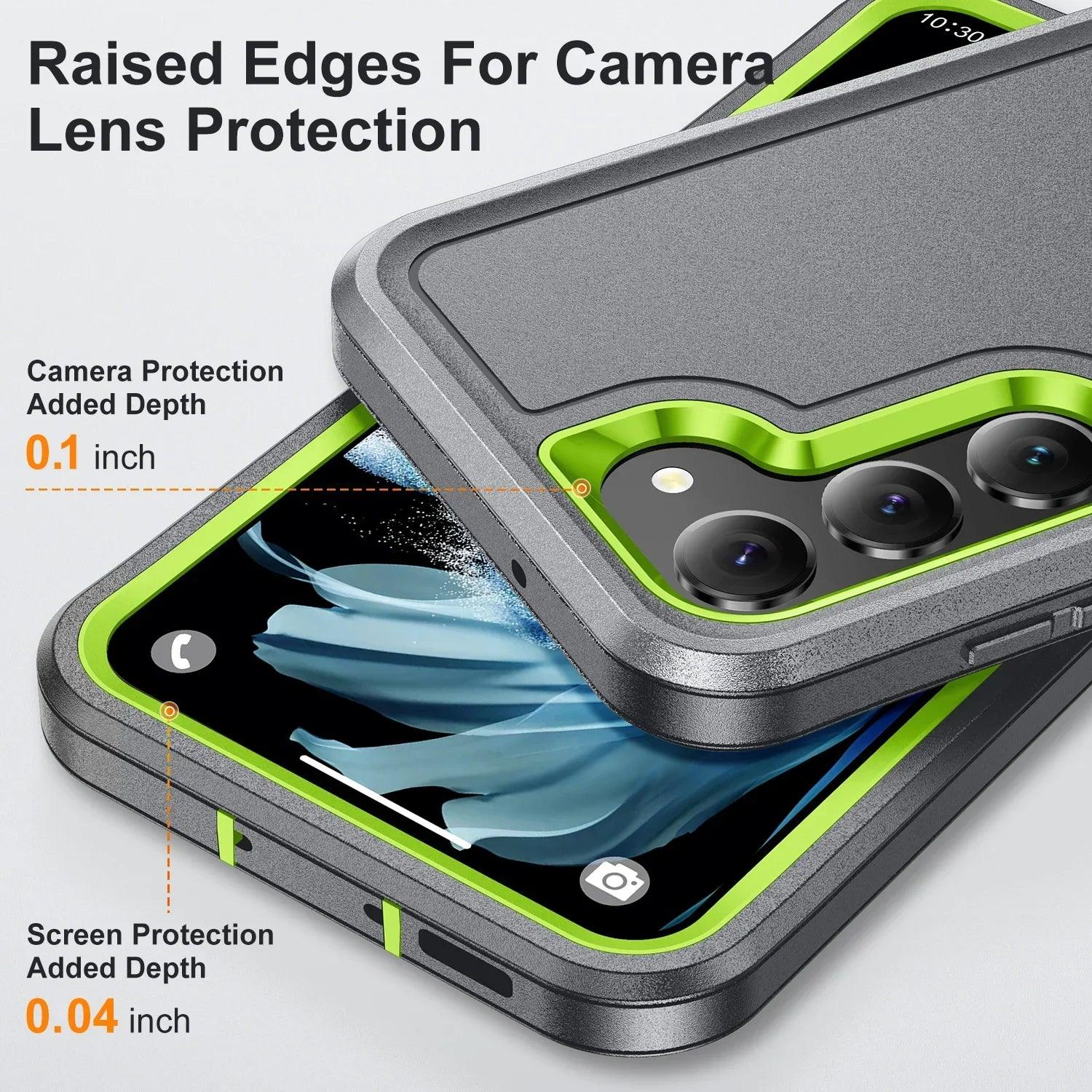 Casebuddy Galaxy S24 Anti-Dust Kickstand Rugged Case