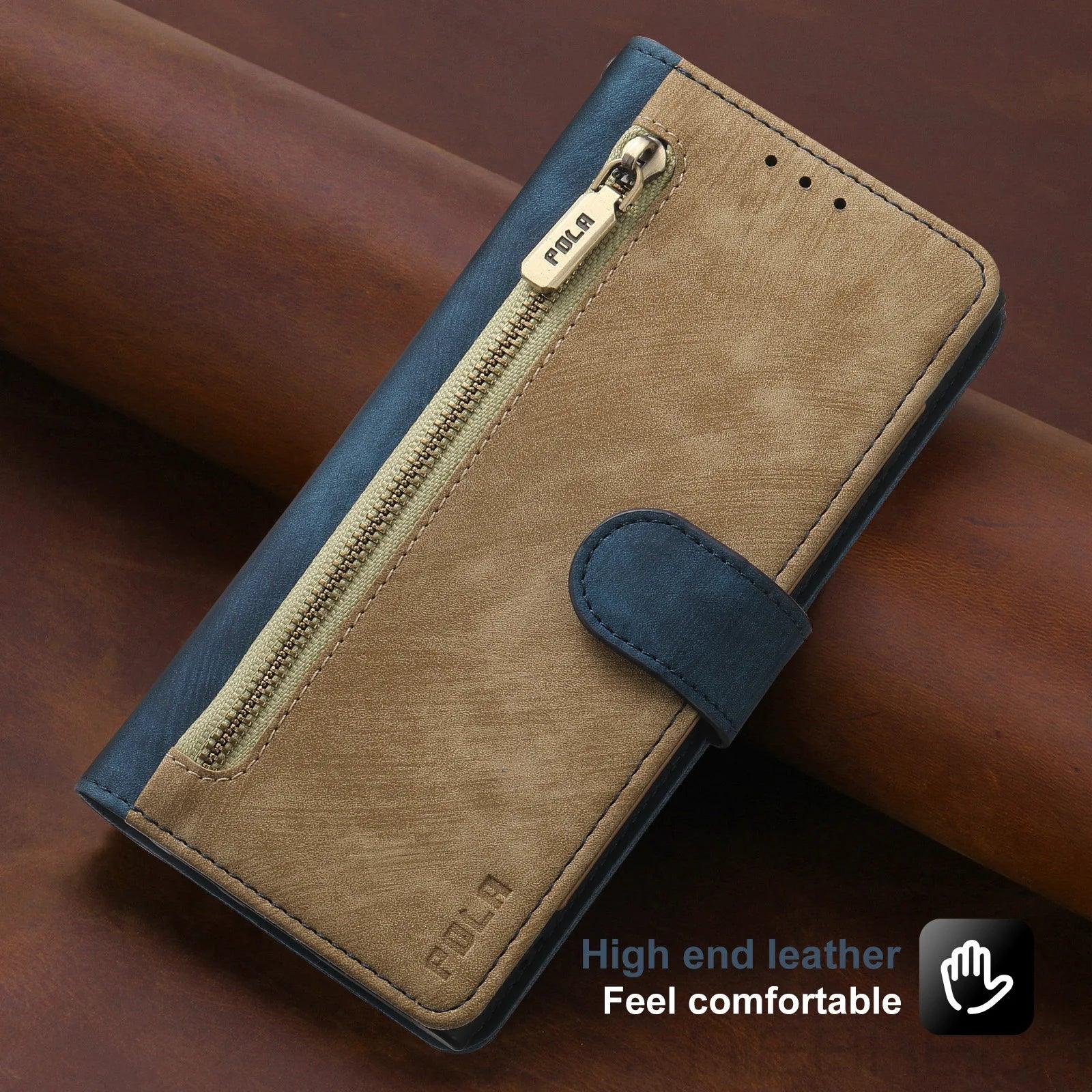 Casebuddy Galaxy S24 Anti-Theft Brush Leather Case