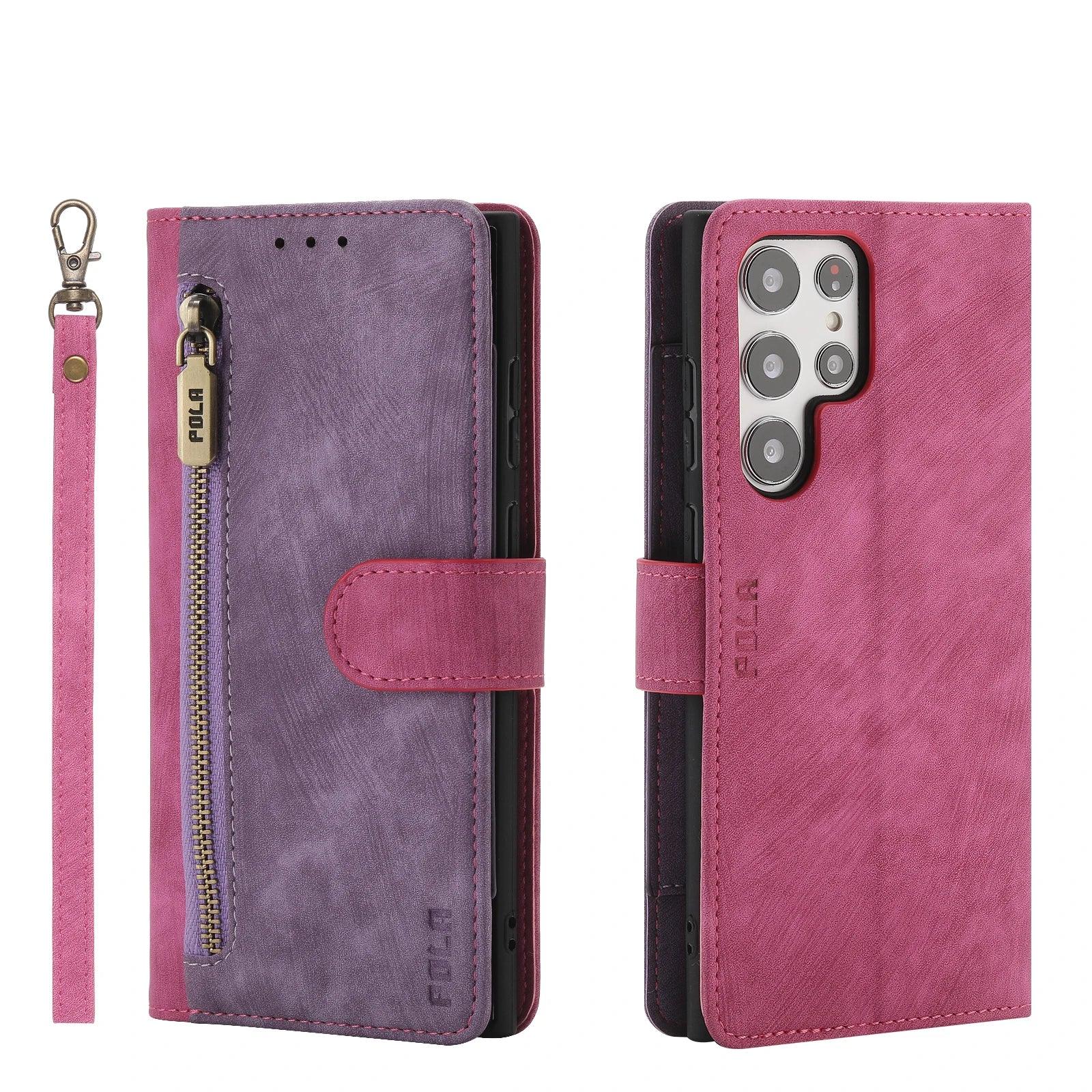 Casebuddy Galaxy S24 Anti-Theft Brush Leather Case