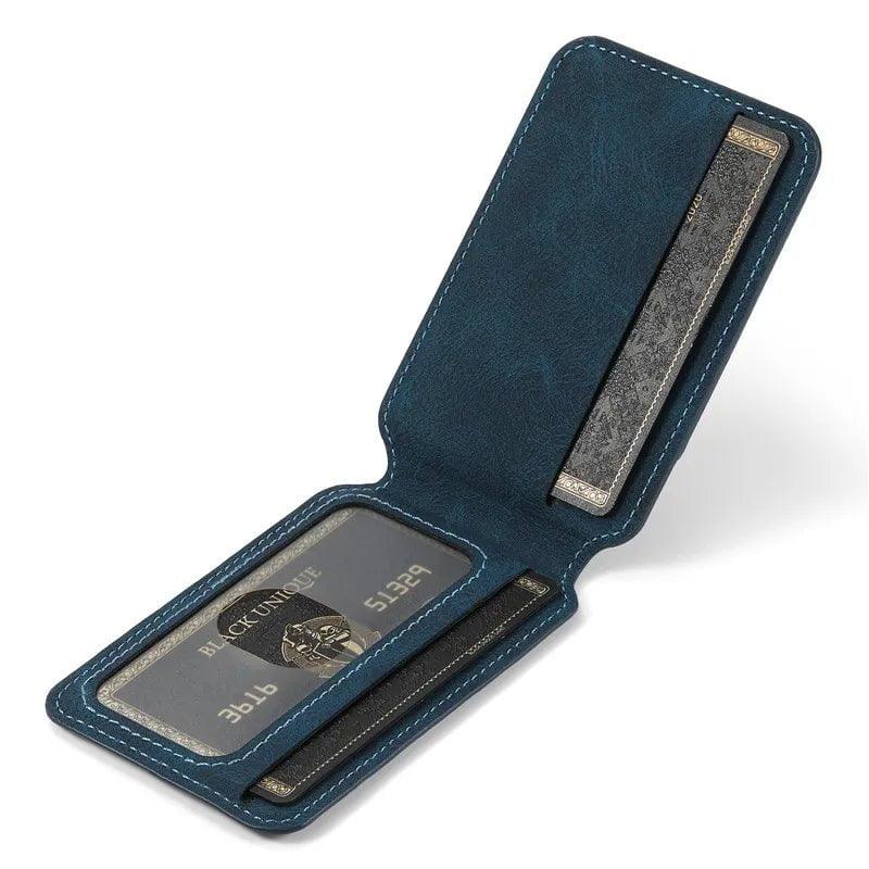 Casebuddy Galaxy S24 Card Holder Vegan Leather Magnetic Pocket