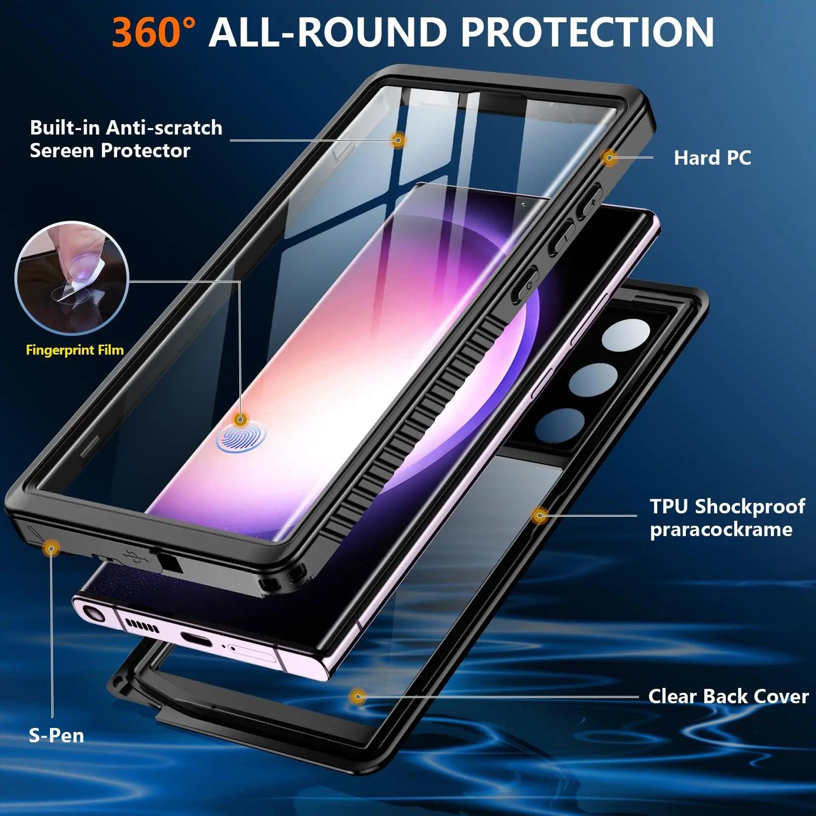 Galaxy S24 IP68 Shellbox Waterproof Case