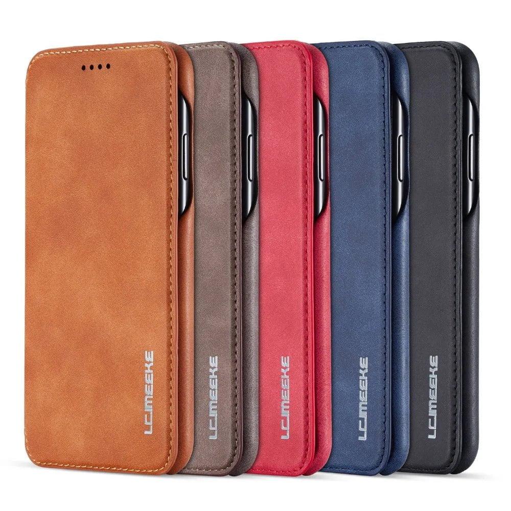 Galaxy S24 Leather Stand Cover