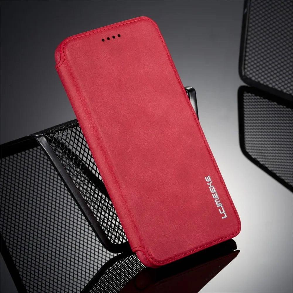 Galaxy S24 Leather Stand Cover