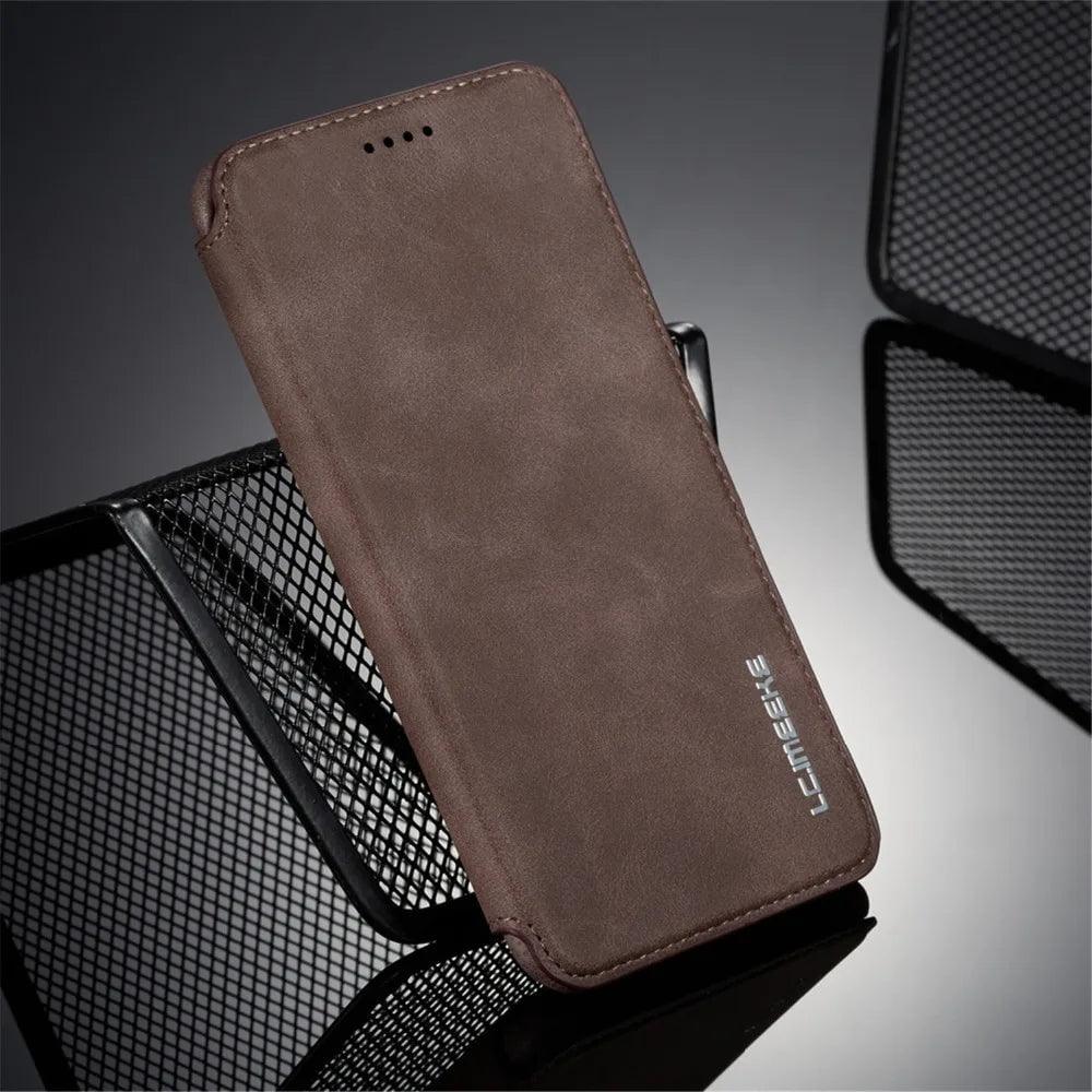 Galaxy S24 Leather Stand Cover