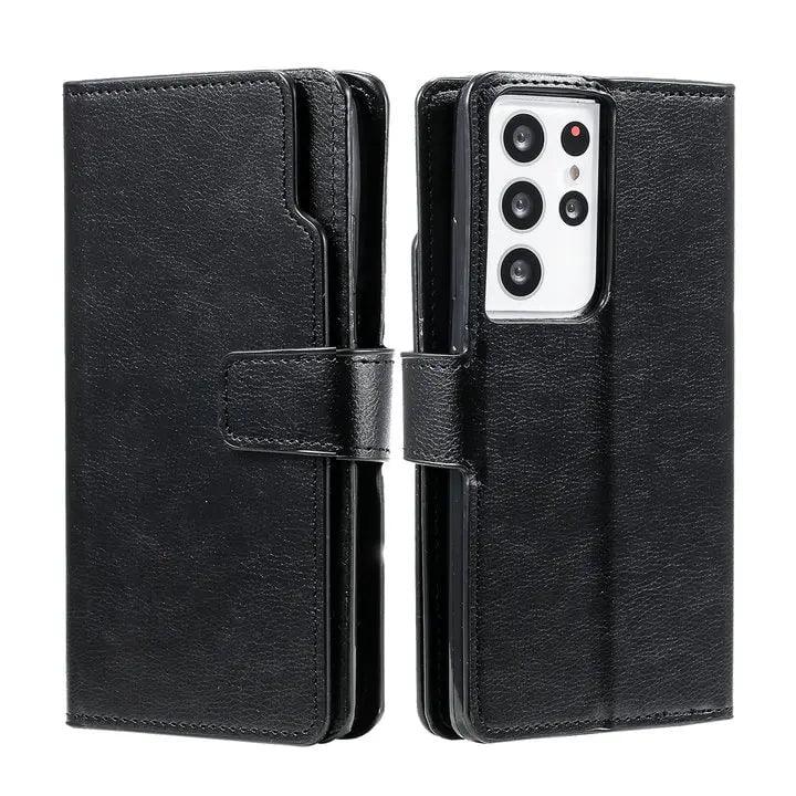 Galaxy S24 Plus Flip Wallet Book Leather Case