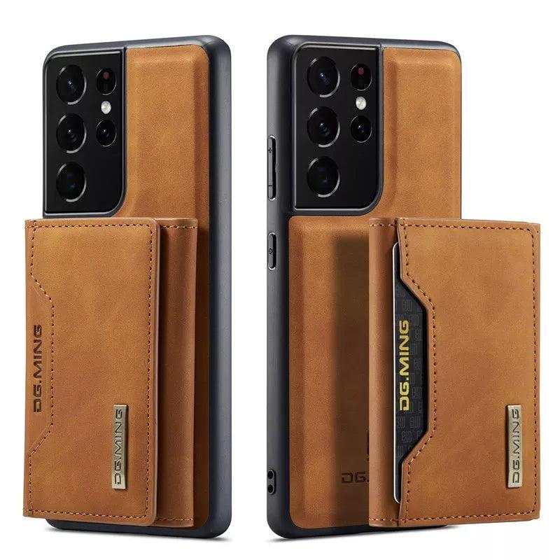 Casebuddy Galaxy S24 Plus Retro Flip Vegan Leather Case