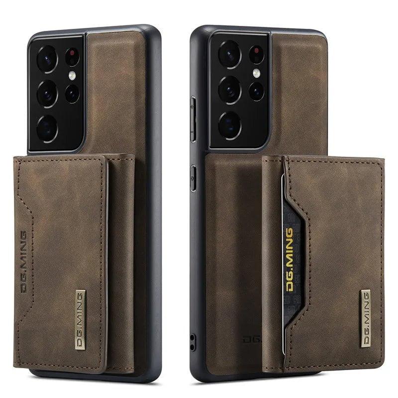 Casebuddy Galaxy S24 Plus Retro Flip Vegan Leather Case