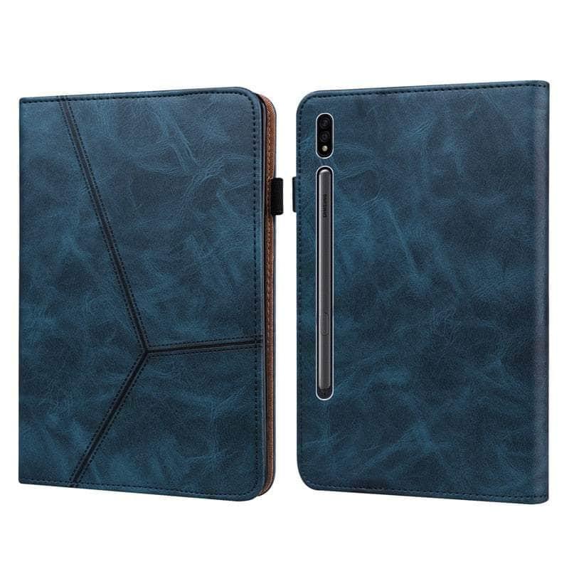 Casebuddy Galaxy Tab S9 Luxury Vegan Leather Wallet Stand