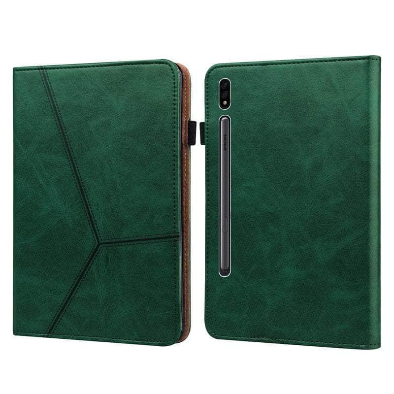 Casebuddy Galaxy Tab S9 Luxury Vegan Leather Wallet Stand