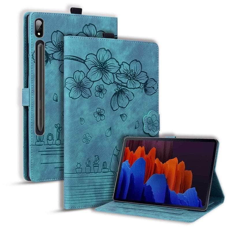 Casebuddy Galaxy Tab S9 Ultra Luxury Vegan Leather Wallet