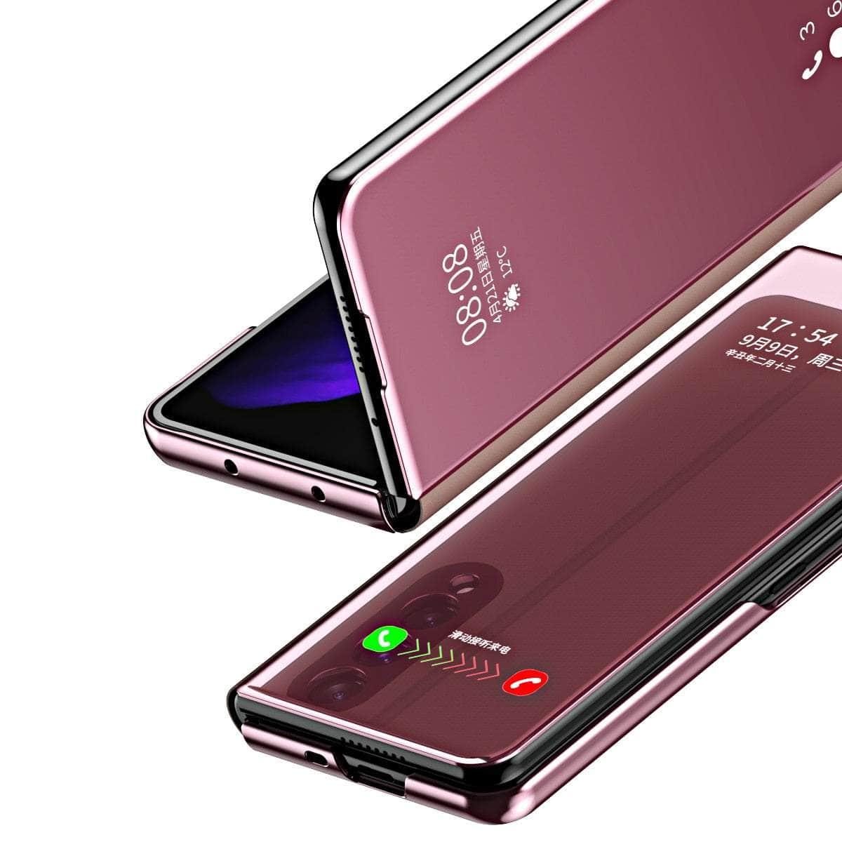 Casebuddy Galaxy Z Fold 5 Mirror Clear View Case