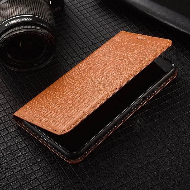 Casebuddy Genuine Galaxy A34 Leather Flip Wallet Case