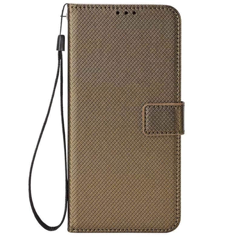 Casebuddy brown / Google Pixel Fold Google Pixel Fold Luxury Flip Case