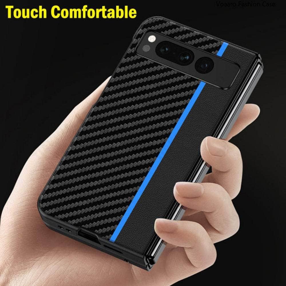 Casebuddy Google Pixel Fold Thin Carbon Texture Case