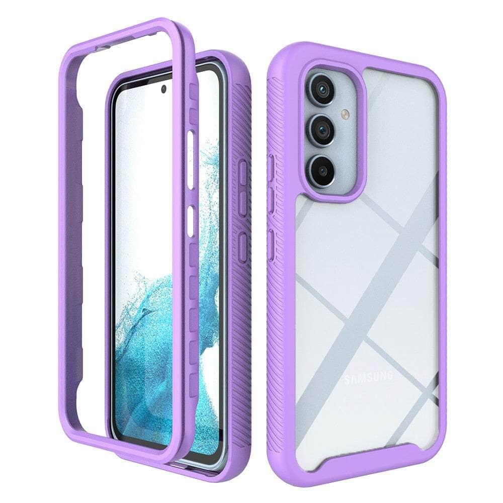 Casebuddy Lavender / For Galaxy A34 5G Hybrid Full Body Rugged Galaxy A34 Case