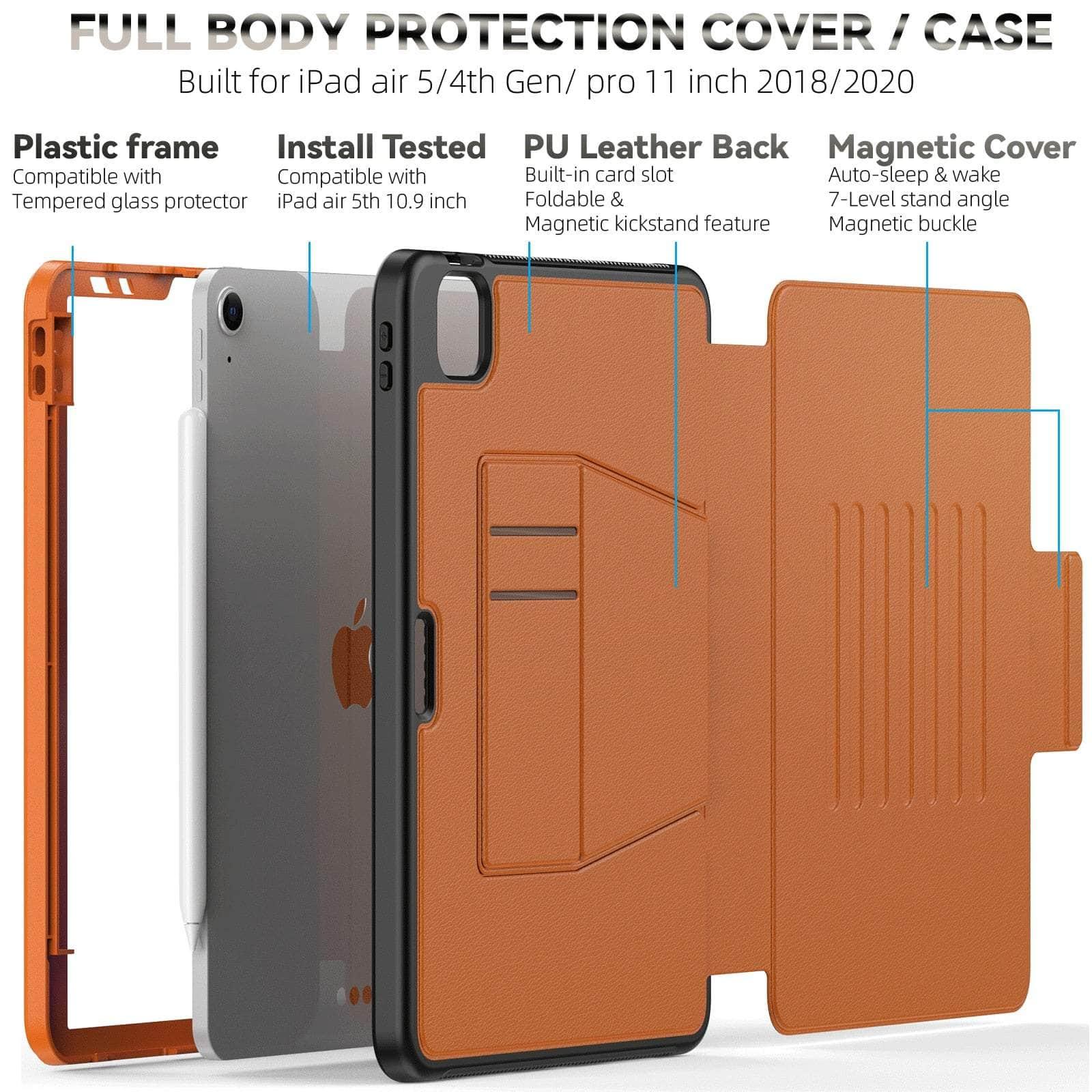 Casebuddy iPad 10 (2022) Magnet Smart Shockproof Cover