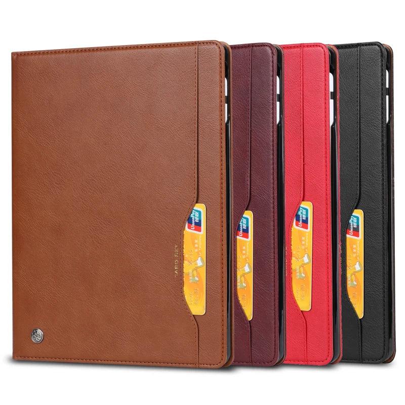 iPad Air 11 2024 Business Flip Leather Card Slot Book Stand - CaseBuddy Australia