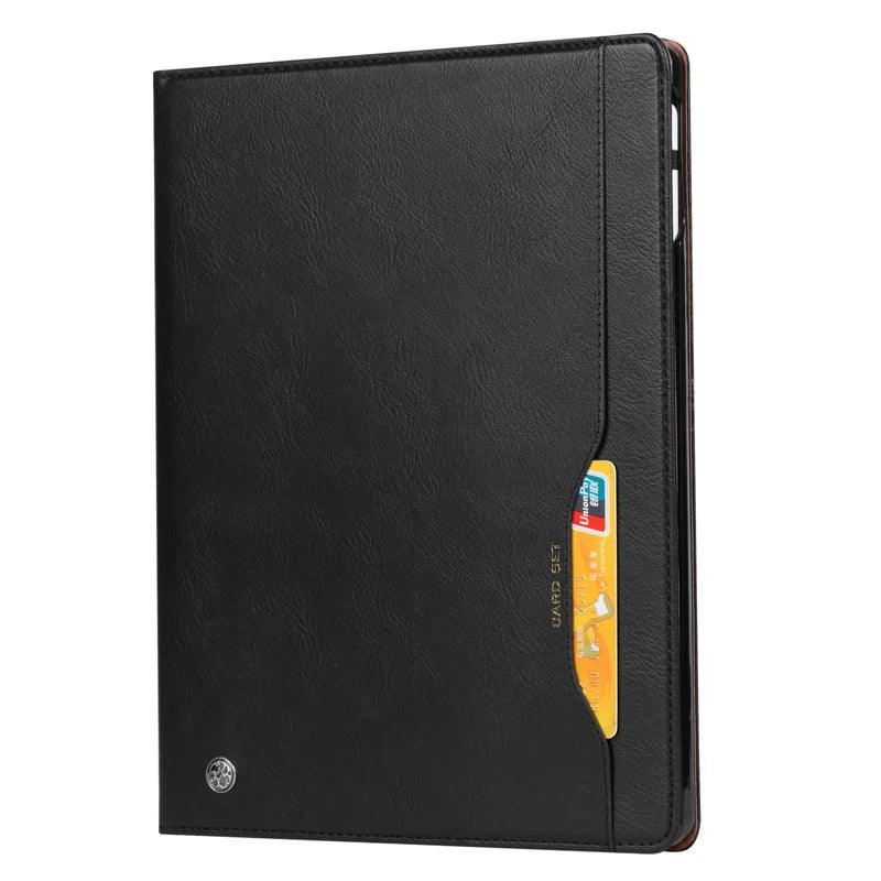 iPad Air 11 2024 Business Flip Leather Card Slot Book Stand - CaseBuddy Australia