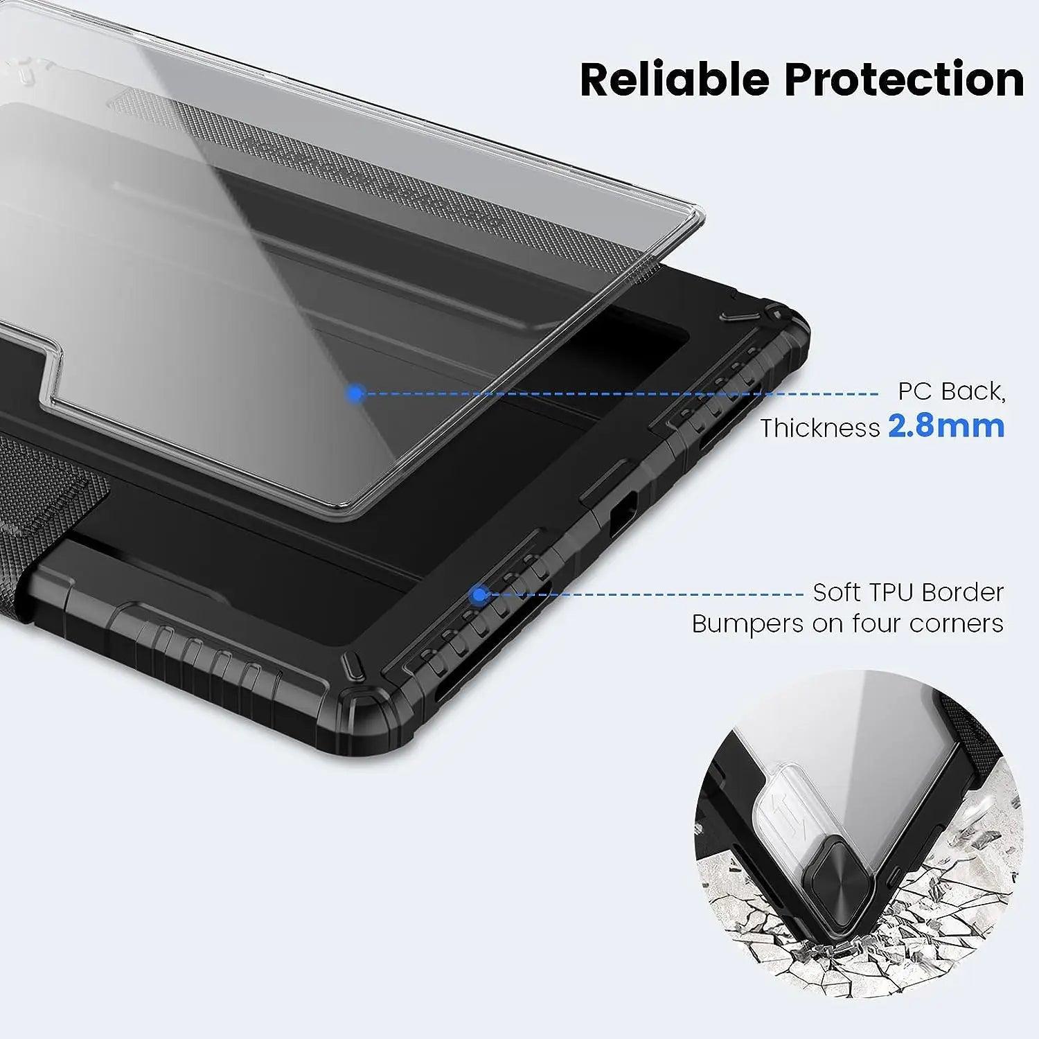 iPad Air 11 2024 Nillkin Bumper Pen Slot Case - CaseBuddy Australia