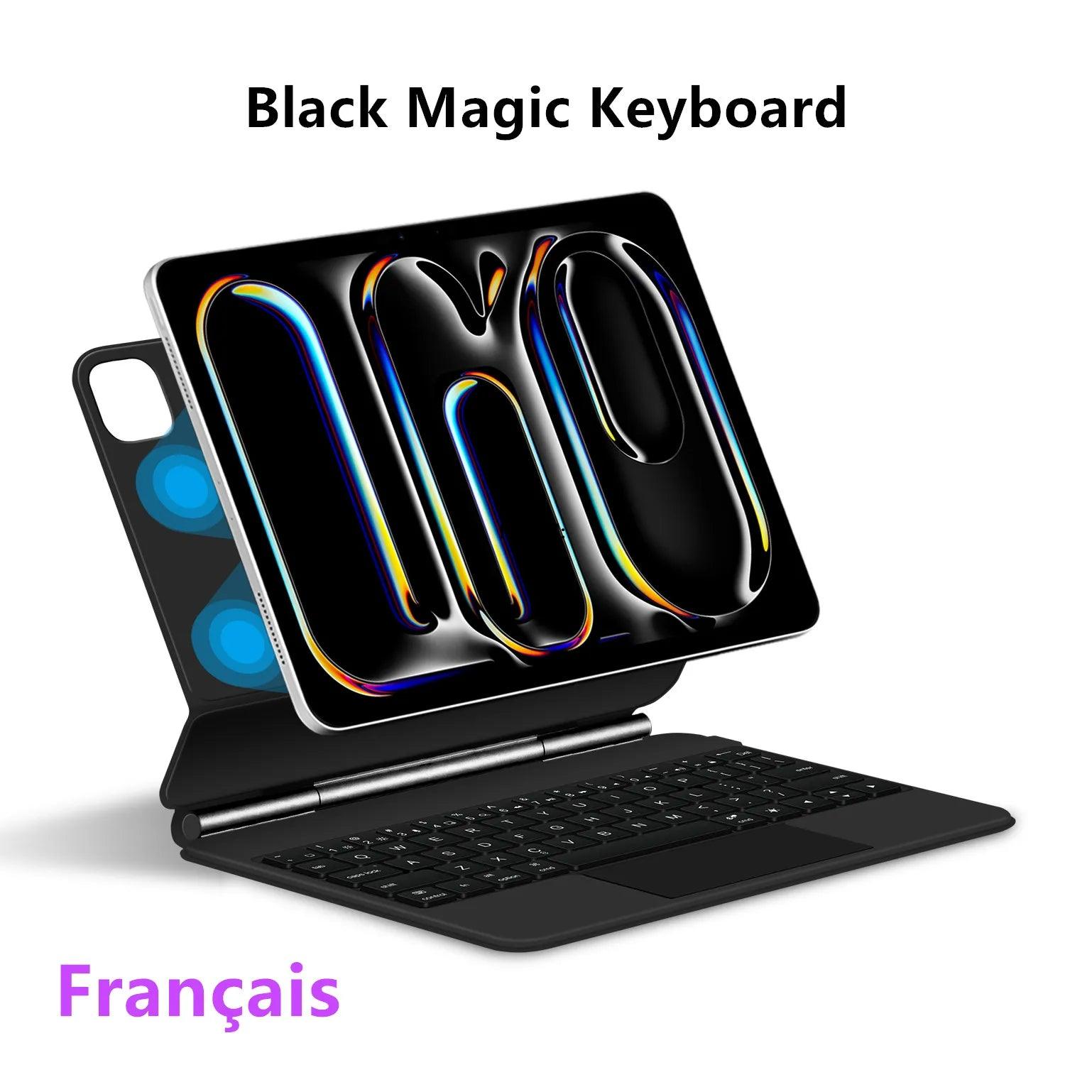 iPad Air 13 2024 Magic Keyboard Smart Magnetic Case - CaseBuddy Australia