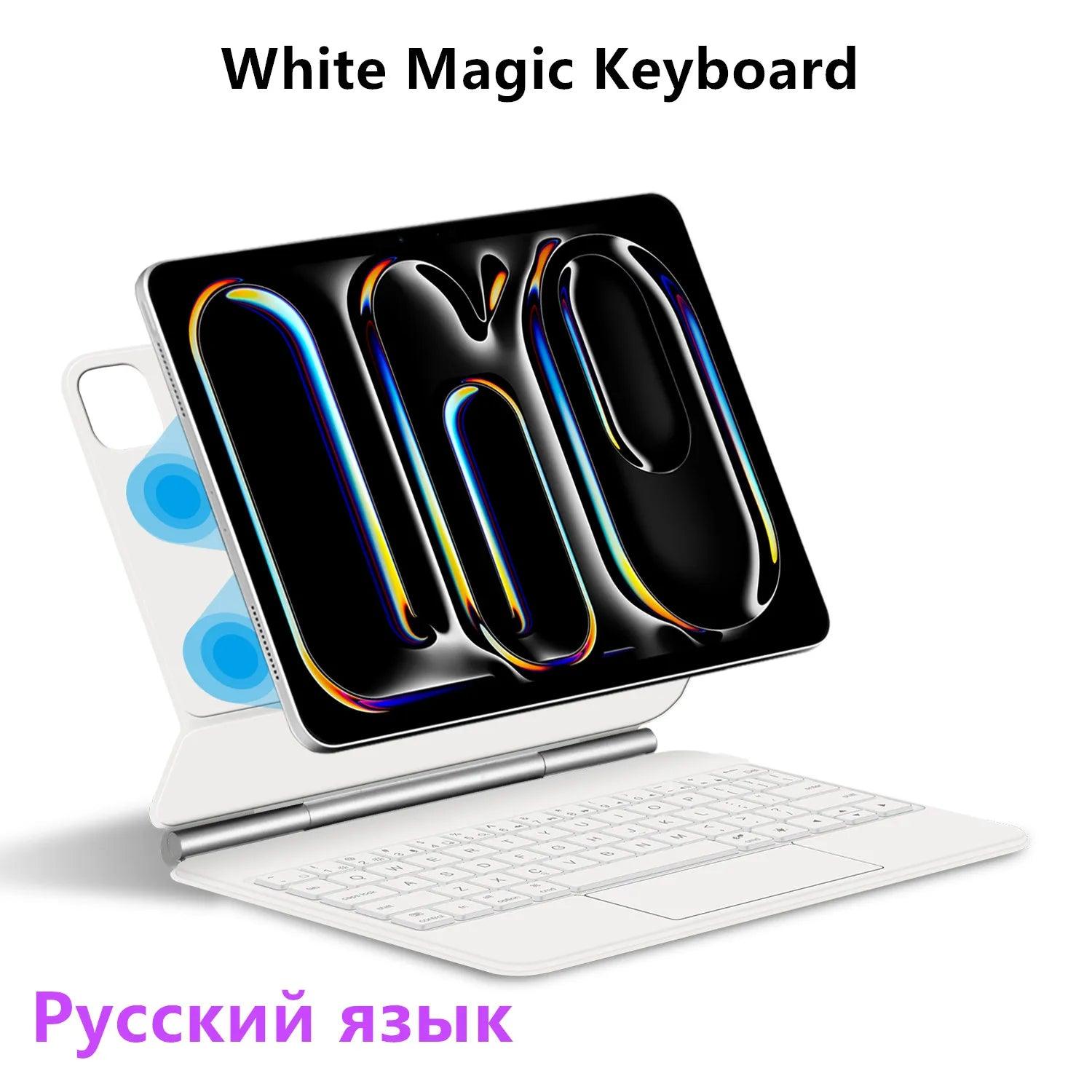 iPad Air 13 2024 Magic Keyboard Smart Magnetic Case - CaseBuddy Australia