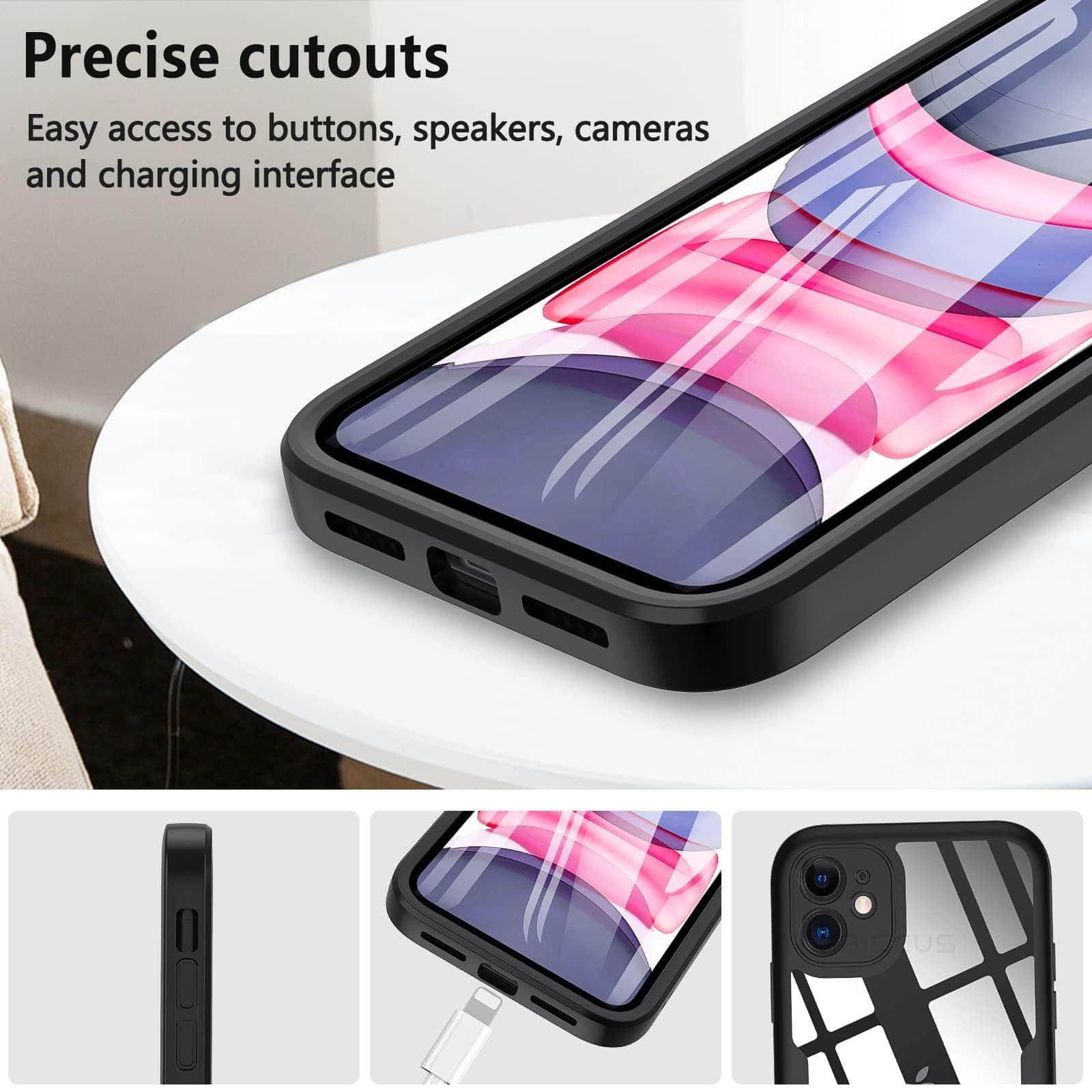 Casebuddy iPhone 15 360 Degree Full Body Rugged Case