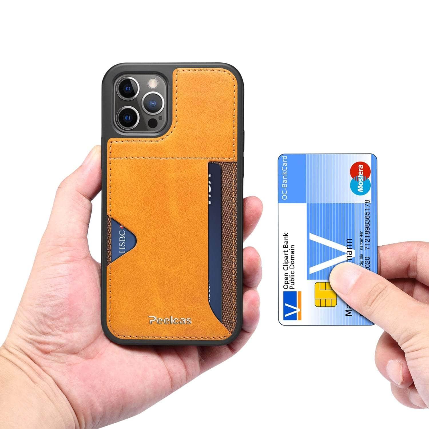 Casebuddy iPhone 15 Drop Protection Card Holder Case