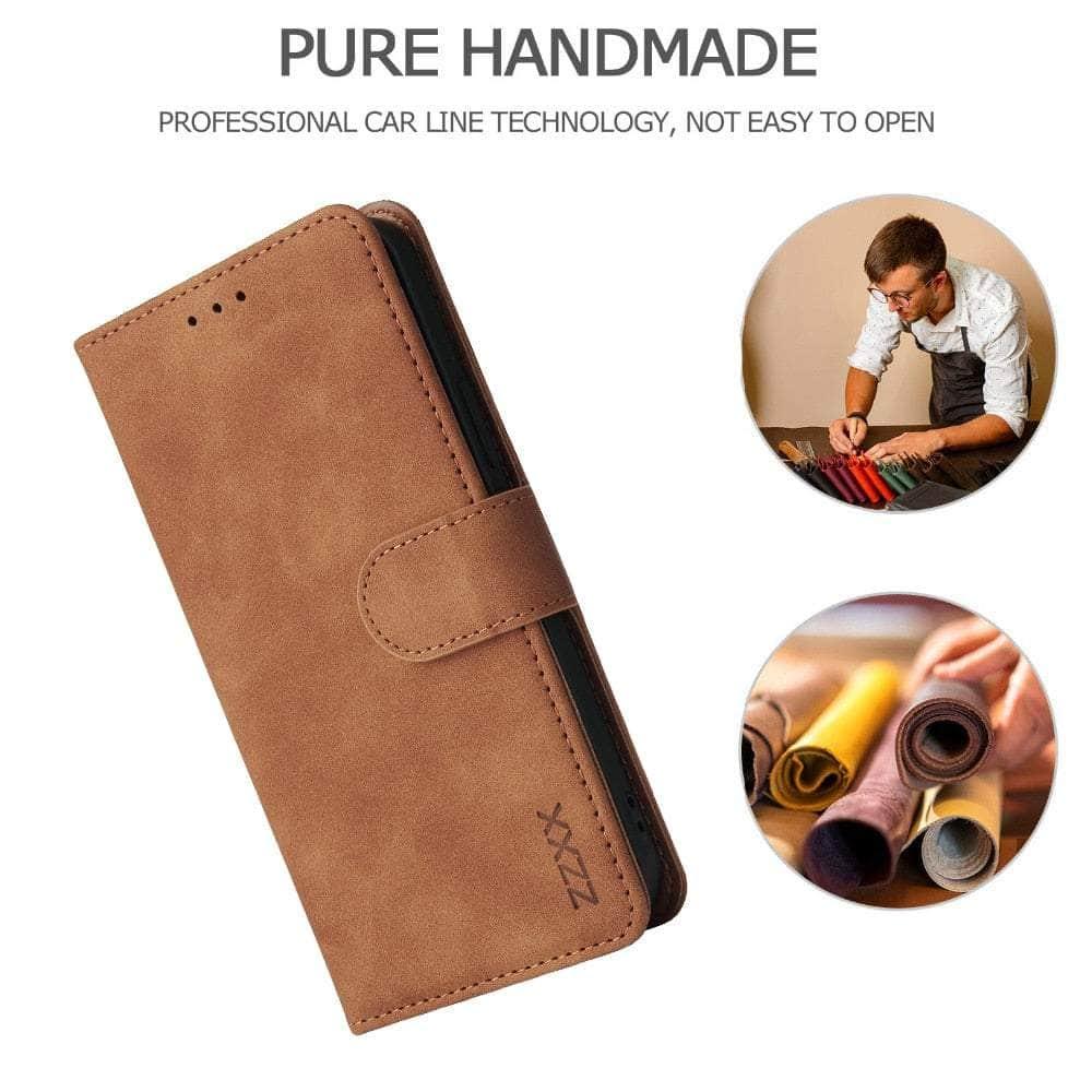 Casebuddy iPhone 15 Leather Wallet Case