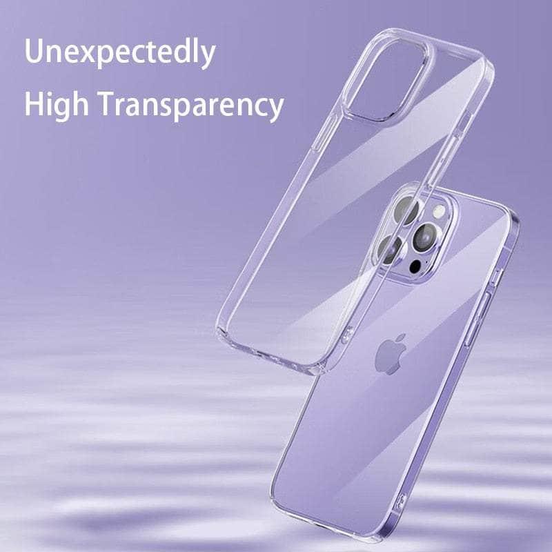 Casebuddy iPhone 15 Plus Transparent Soft TPU Silicone Cover