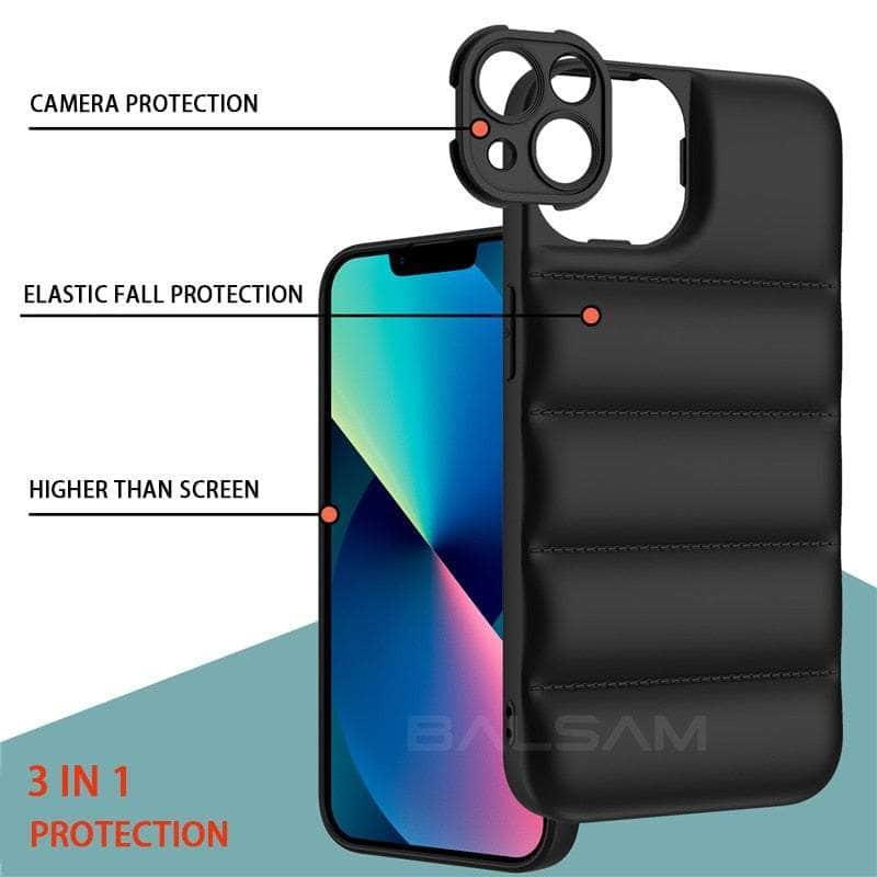 Casebuddy iPhone 15 Pro Down Jacket Shockproof Cover