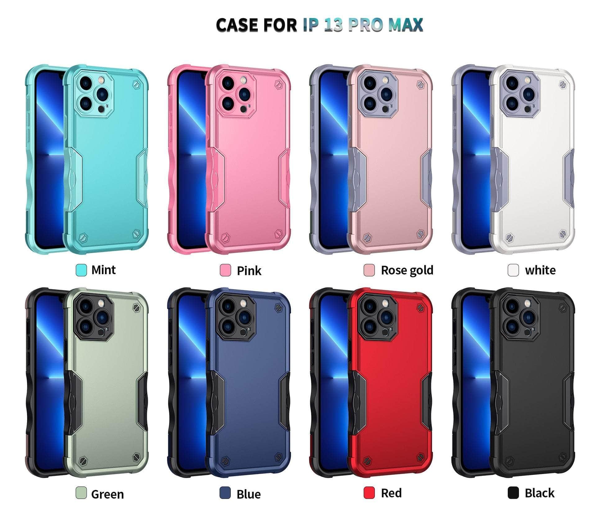 Casebuddy iPhone 15 Pro Max Armor Shockproof Rugged Drop Cover