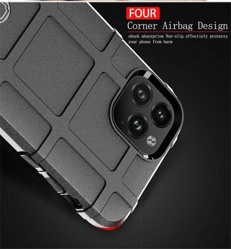 Casebuddy iPhone 15 Pro Max Rugged Fiber Shield Matte Rubber Case