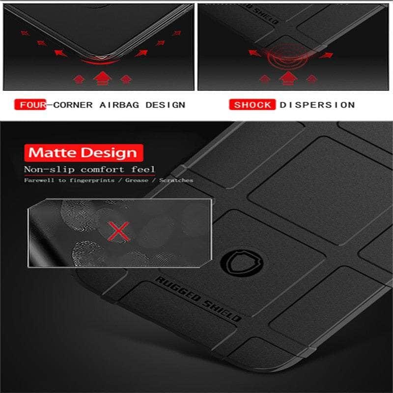 Casebuddy iPhone 15 Pro Max Rugged Fiber Shield Matte Rubber Case