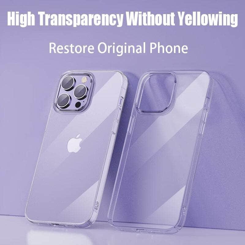 Casebuddy iPhone 15 Transparent Soft TPU Silicone Cover