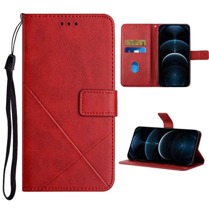 Casebuddy Leather Flip Wallet Galaxy A34 Floral Case
